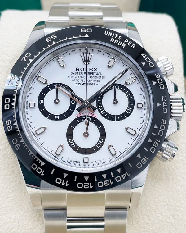 2023 Rolex Cosmograph Daytona "Panda" 40MM White Dial Oyster Bracelet (116500LN)