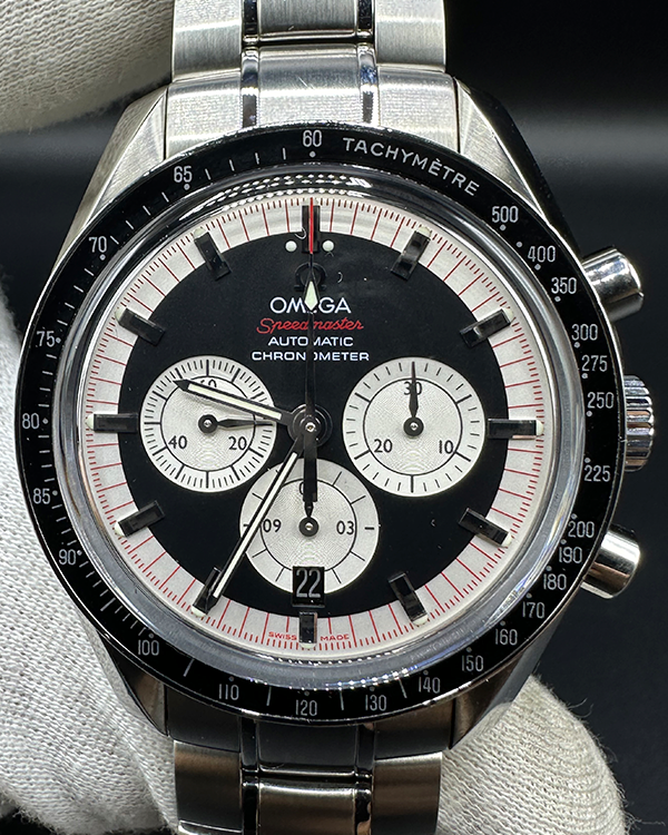 Omega Speedmaster "Schumacher Legend" 42MM Black Dial Steel Bracelet (3507.51.00)