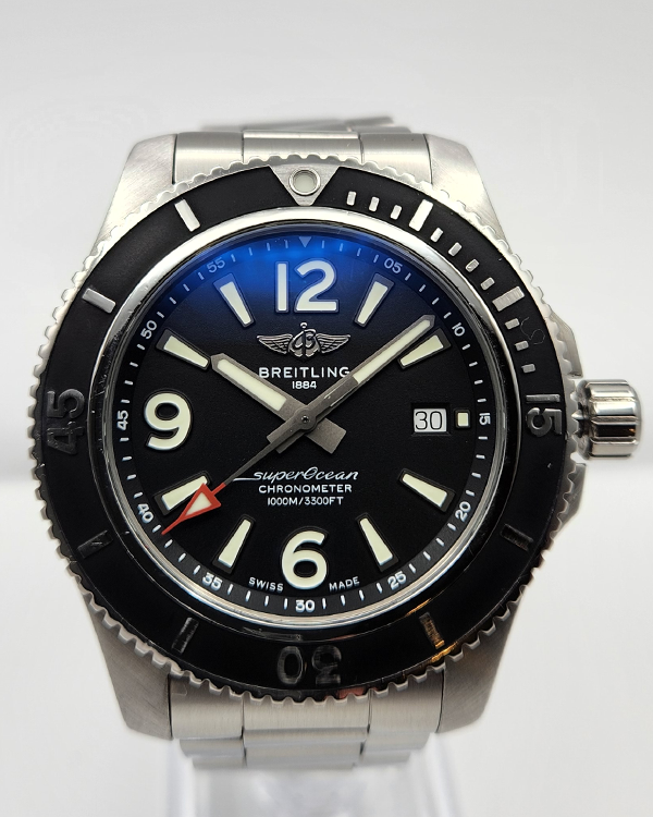 Breitling Superocean 44MM Steel Black Dial (A17367D71B1A1)