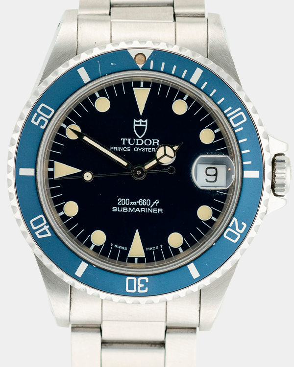 1994 Tudor Submariner 36MM Black Dial Steel Bracelet (75090)