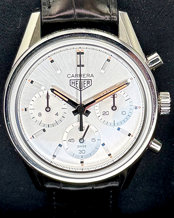 2021 Tag Heuer Carrera 160th Anniversary Limited Edition 39MM Silver D ...