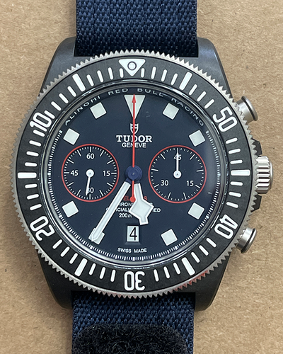 2023 Tudor Pelagos FXD Chrono 43MM Blue Dial Textile Strap (25807KN)