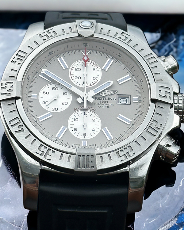 2019 Breitling Super Avenger II Steel White Dial (A1337111/G779)