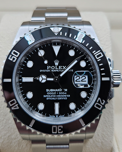 2023 Rolex Submariner Date 41MM Black Dial Oyster Bracelet (126610LN)