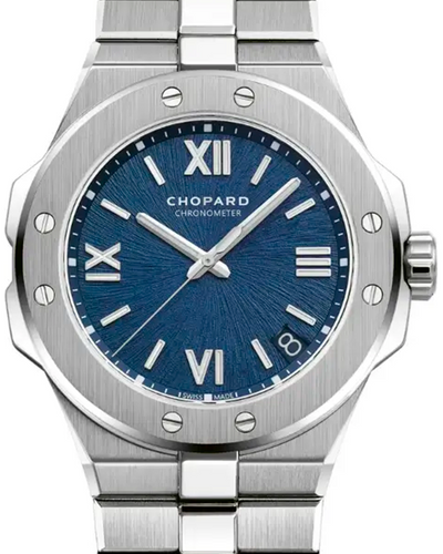 2023 Chopard Alpine Eagle 41MM Blue Dial Steel Bracelet (298600-3001)