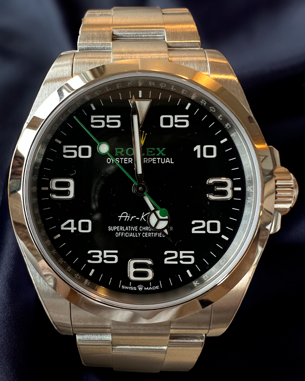 2024 Rolex Air-King 40MM Black Dial Oyster Bracelet (126900)