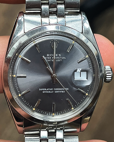 Rolex Datejust 36MM Grey Dial Jubilee Bracelet (1600)