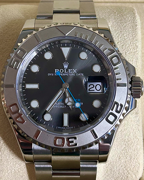 2019 Rolex Yacht-Master 40MM Rhodium Dial Oyster Bracelet (116622)