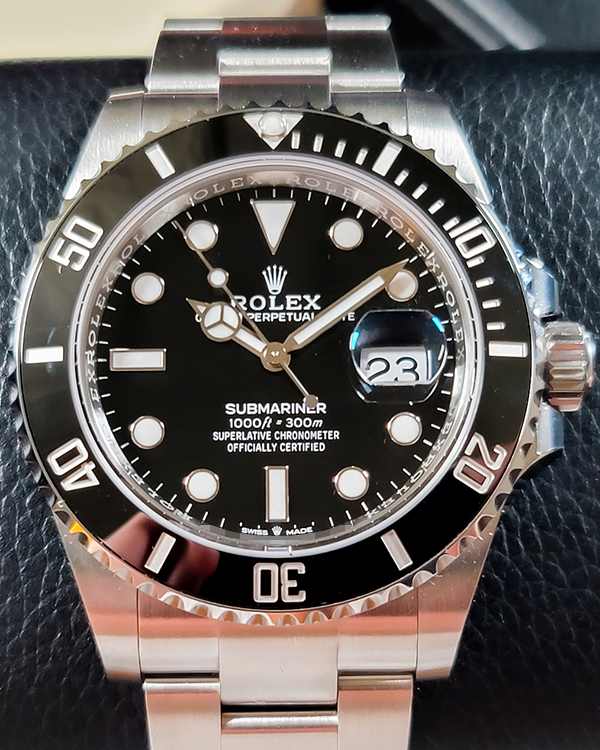 2023 Rolex Submariner Date 41MM Black Dial Oyster Bracelet (126610LN)