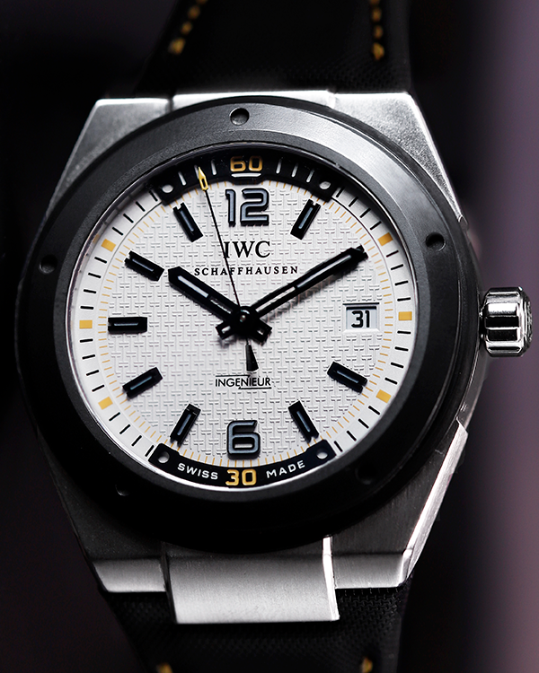 IWC Ingenieur Automatic Limited Edition 44MM White Dial Textile Strap (IW323402)