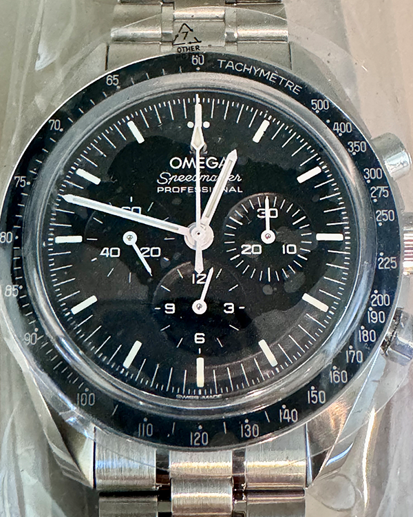 2023 Omega Speedmaster Professional Moonwatch Co-Axial Master Chronometer Chronograph 42MM Black Dial Steel Bracelet (310.30.42.50.01.002)