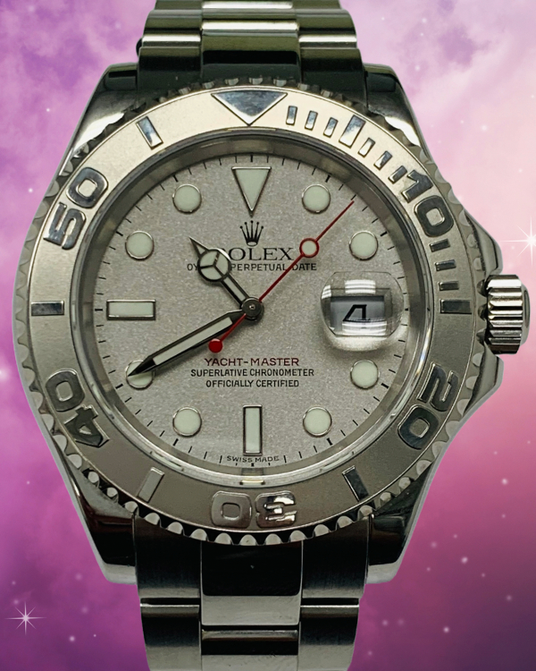 Rolex Yacht-Master 40MM Silver Dial Steel Oyster Bracelet (16622)