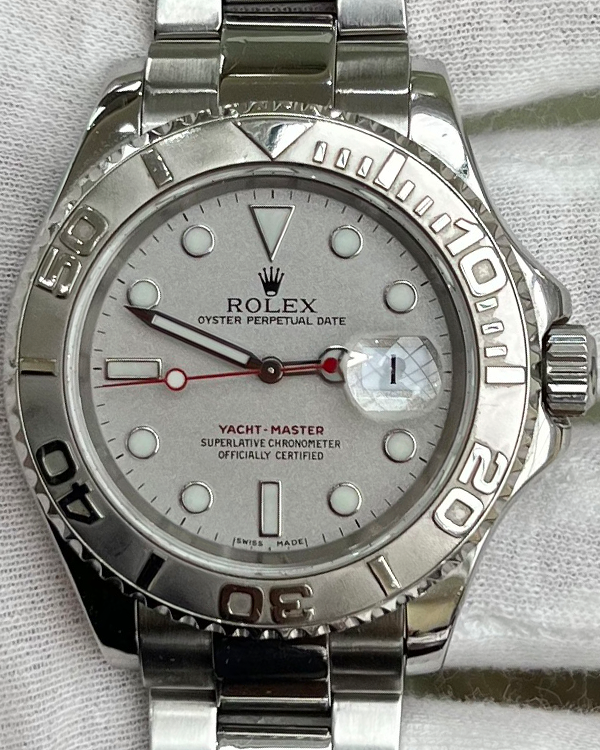 Rolex Yacht-Master 40MM Silver Dial Oyster Bracelet (16622)