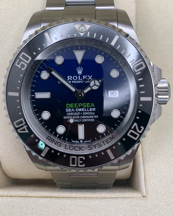 2023 Rolex Sea-Dweller Deepsea "James Cameron" 44MM D-Blue Dial Oyster Bracelet (126660)