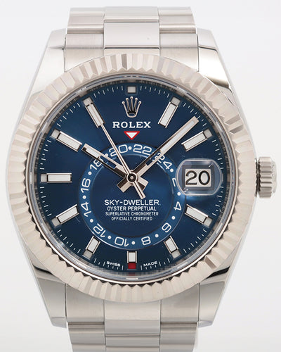 2019 Rolex Sky-Dweller 42MM Blue Dial Oyster Bracelet (326934)