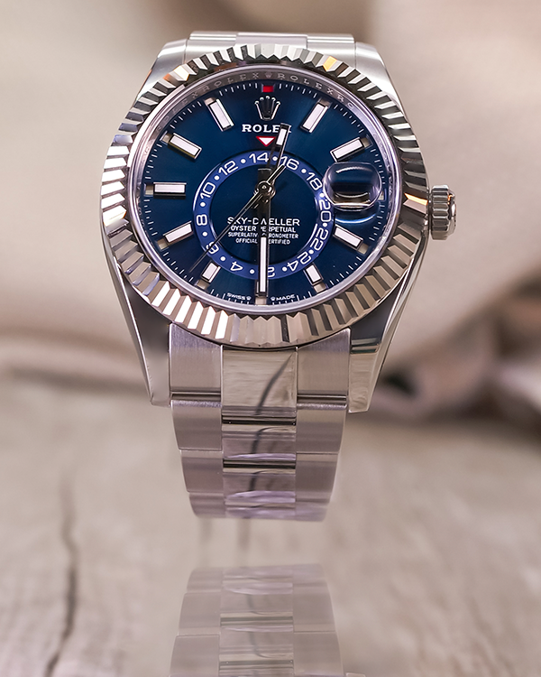 2023 Rolex Sky-Dweller 42MM Blue Dial Oyster Bracelet (336934 