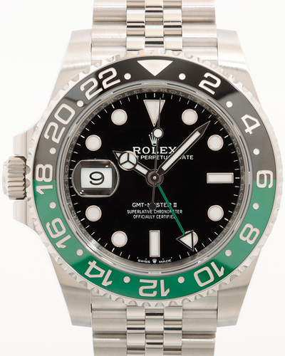 2024 Rolex GMT-Master II "Sprite" 40MM Black Dial Jubilee Bracelet (126720VTNR)