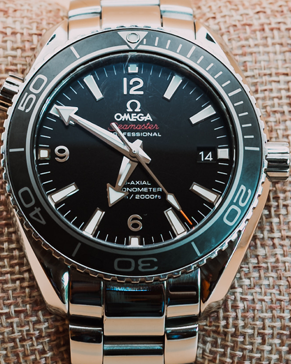 No Reserve - Omega Seamaster Planet Ocean Steel Black Dial (232.30.42.21.01.001)