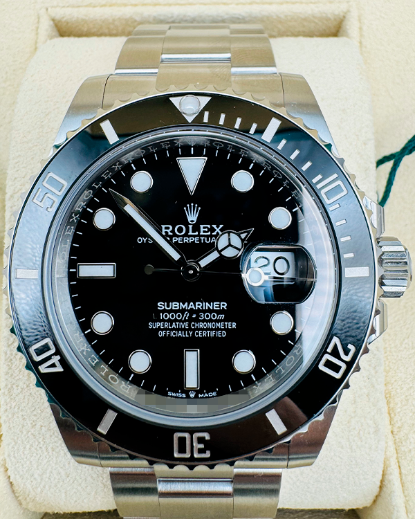 2024 Rolex Submariner Date 41MM Black Dial Oyster Bracelet (126610LN)