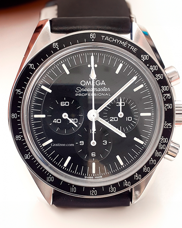 Omega Speedmaster Moonwatch Professional 42MM Black Dial Leather Strap (310.32.42.50.01.002)