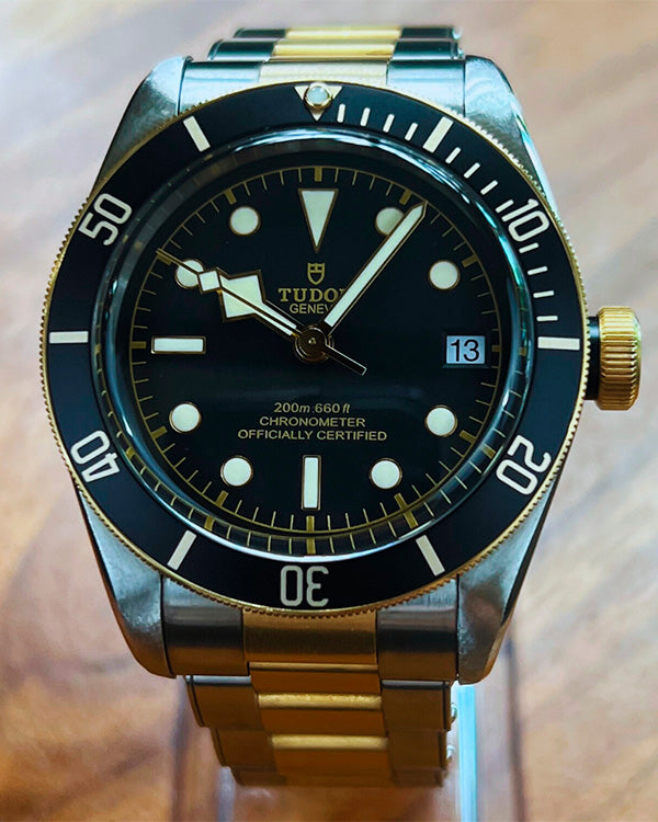 2017 Tudor Black Bay S&G Gold/Steel Black Dial (79733N-0008)