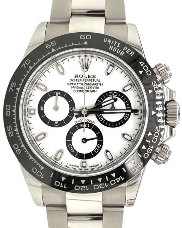 2023 Rolex Cosmograph Daytona 40MM White Dial Oystersteel Bracelet (116500LN)