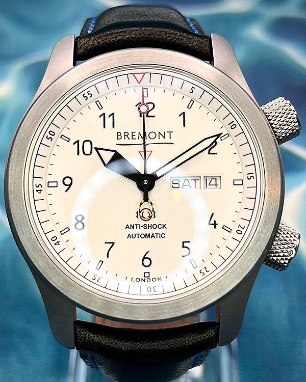 No Reserve - 2019 Bremont MBII 43MM White Dial Leather Strap (MBII-WH/BL)