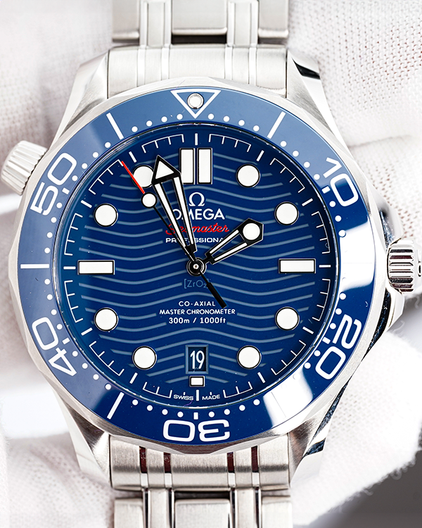 2024 Omega Seamaster Diver 300M 42MM Blue Dial Steel Bracelet (210.30.42.20.03.001)