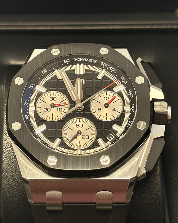 No Reserve - Audemars Piguet Royal Oak Offshore Chronograph Black (26420SO.OO.A002CA.01)