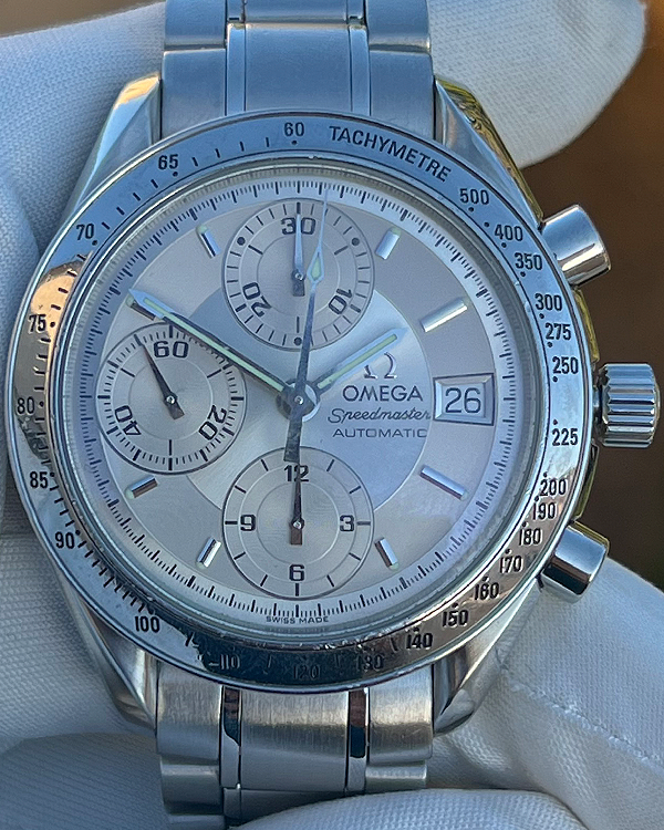 Omega Speedmaster 39MM Silver Dial Steel Bracelet (3513.30.00)