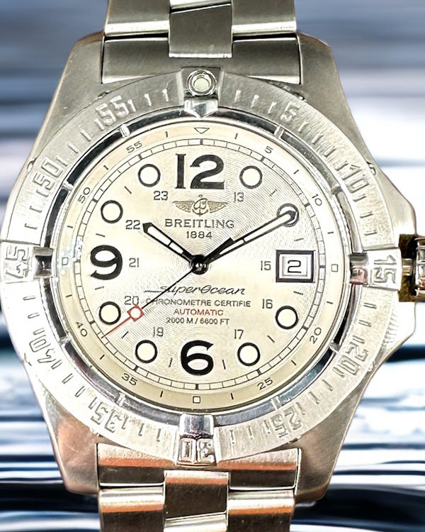 Breitling Superocean Steelfish Silver Dial (A17390)