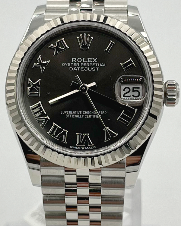 2023 Rolex Datejust 31MM Black Dial Oystersteel Jubilee Bracelet (278274)