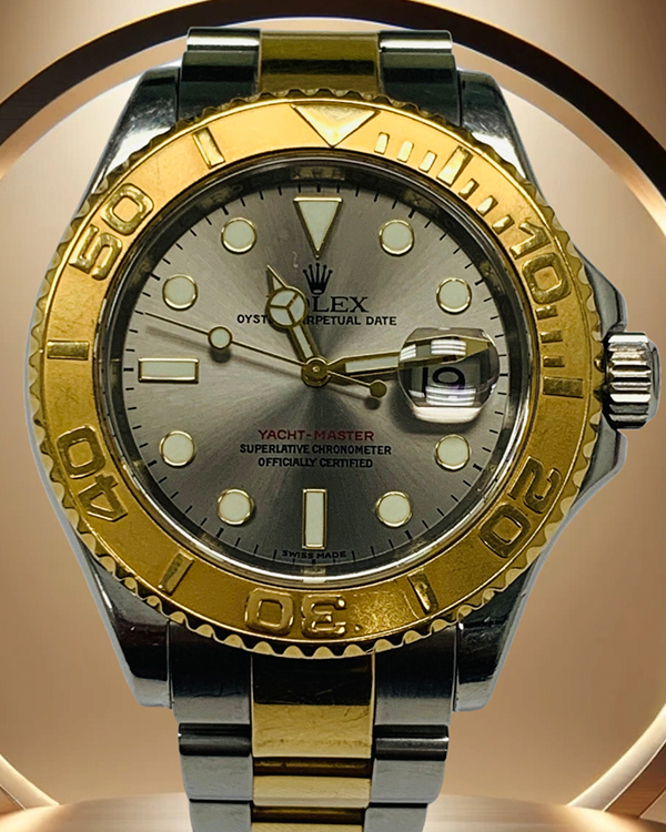 Rolex Yacht-Master 40MM Slate Dial Two-Tone Oyster Bracelet (16623)