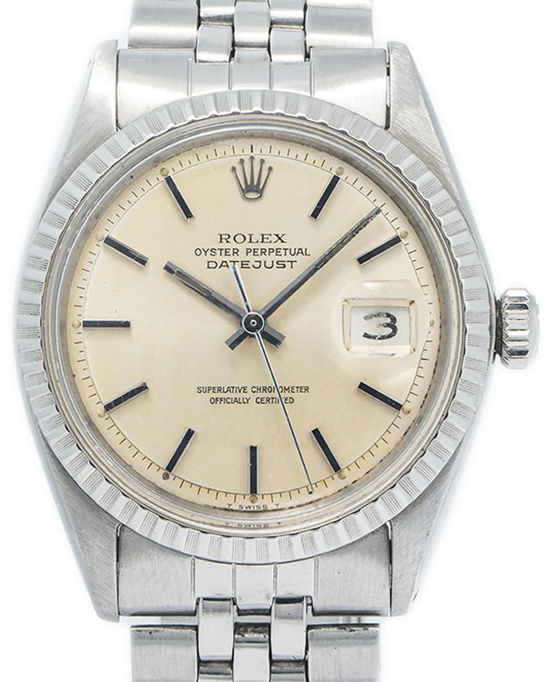 Rolex Datejust 36MM Silver Dial Jubilee Bracelet (1603)