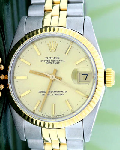 Rolex Datejust 31MM Champagne Dial Two-Toned Jubilee Bracelet (68273)