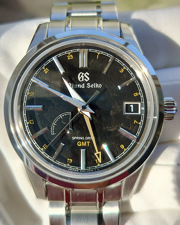 2024 Grand Seiko Elegance Collection 40.2MM Black Dial Steel Bracelet (SBGE271G)