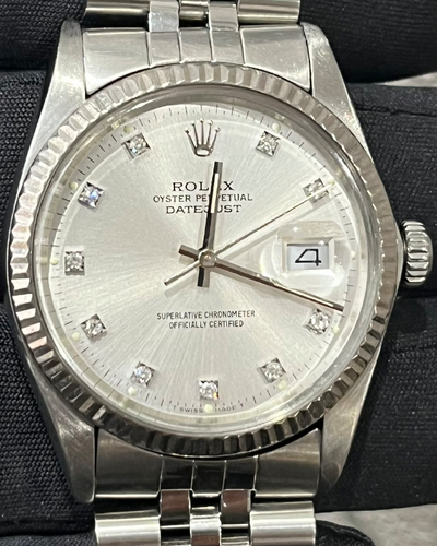 Rolex Datejust 36MM Silver Dial Jubilee Bracelet (16014)