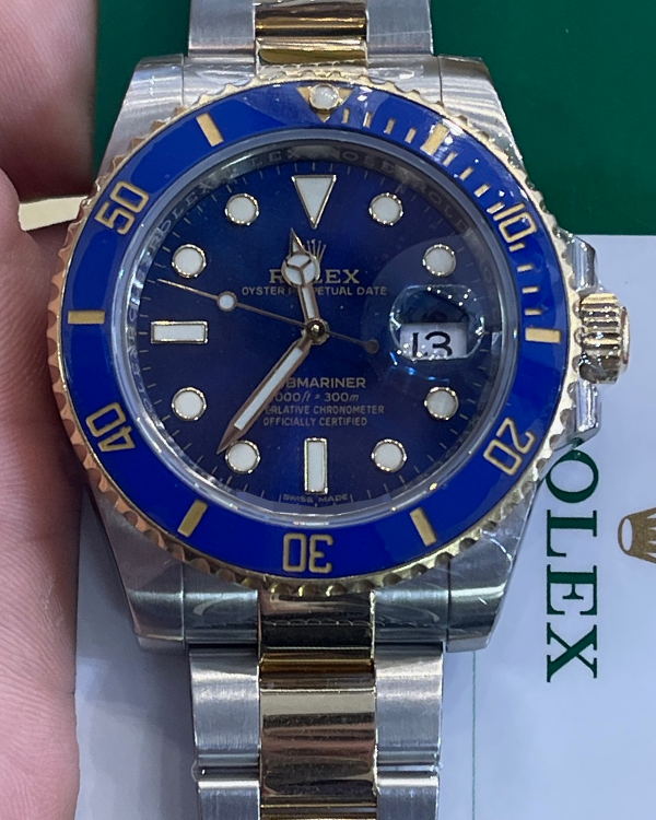 2020 Rolex Submariner Date 40MM Two-Tone Blue Dial (116613LB)