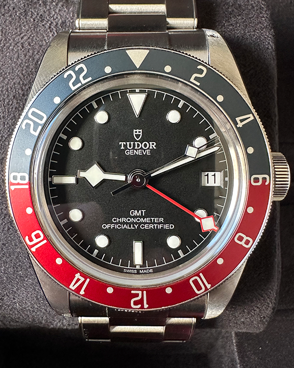 2021 Tudor Black Bay GMT 41MM Black Dial Steel Bracelet (79830RB)