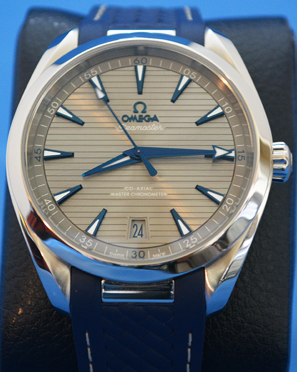 Omega Seamaster Aqua Terra 41MM Grey Dial Rubber Strap (220.12.41.21.06.001)