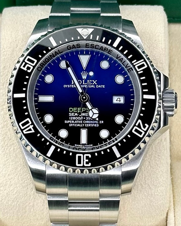 2017 Rolex Sea-Dweller Deepsea "James Cameron" Oystersteel Blue/Black Gradient Dial (116660)