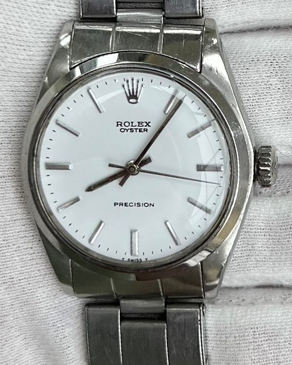 Rolex Oyster Precision 34MM Steel White Dial (6426)