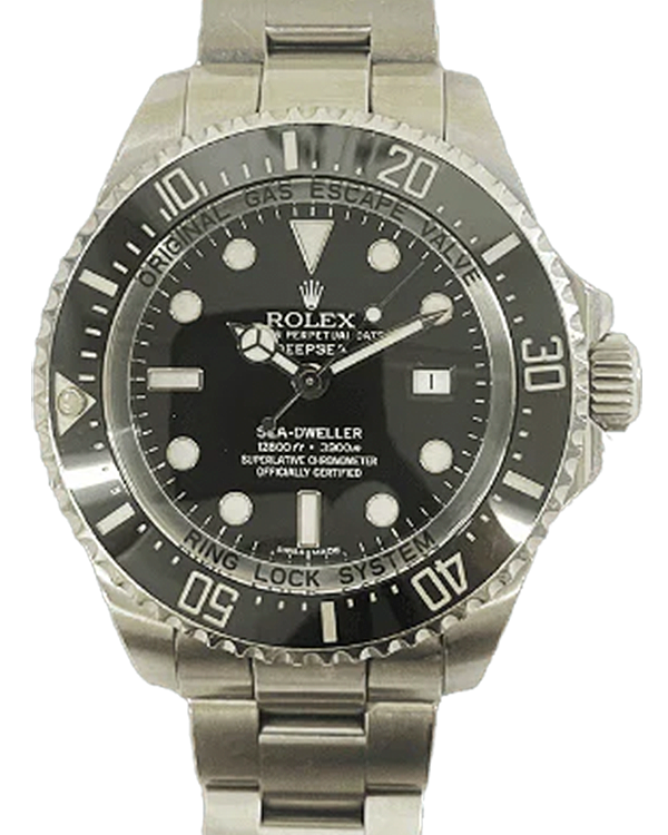 2014 Rolex Sea-Dweller Deepsea 44MM Black Dial Oyster Bracelet (116660)