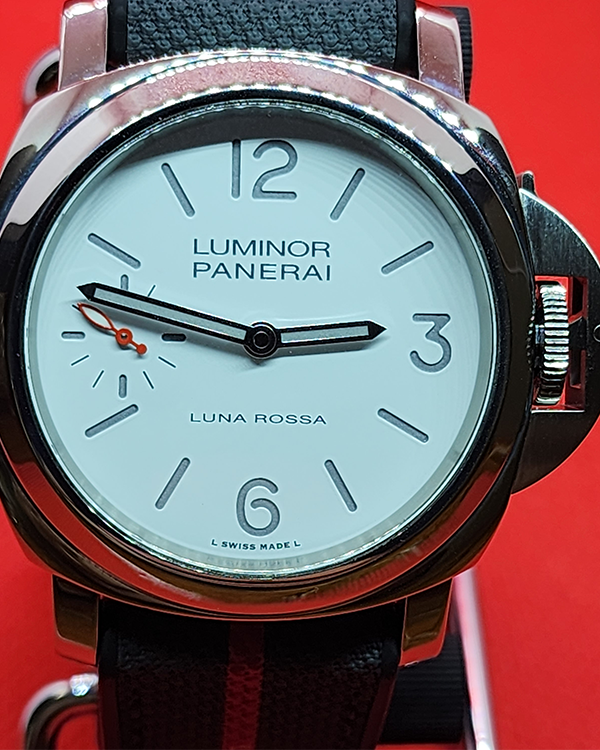 2022 Panerai Luminor Luna Rossa 44MM Limited Edition Steel White Dial (PAM01342)