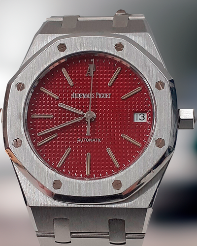 Audemars Piguet Royal Oak 36MM Red Dial Steel Bracelet (14790ST)