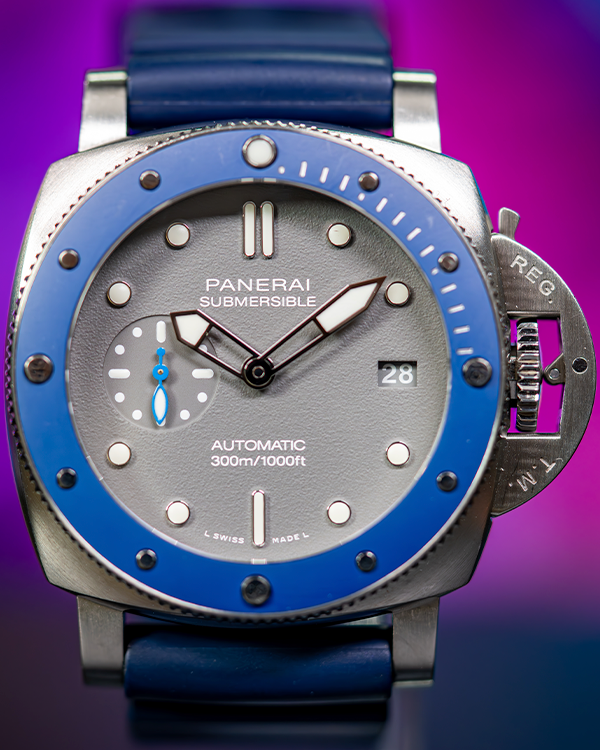 2020 Panerai Luminor Submersible Gray Dial Rubber Strap (PAM00959)