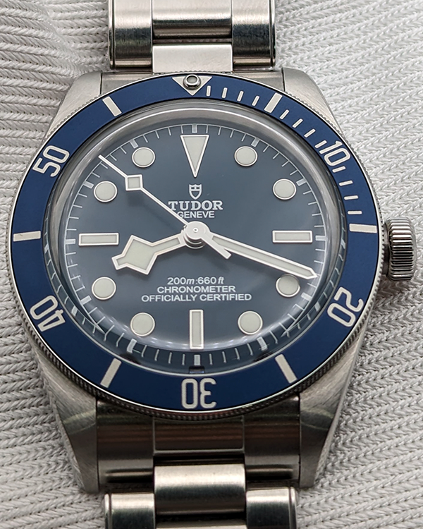 2020 Tudor Black Bay 58 39MM Blue Dial Steel Bracelet (79030B)