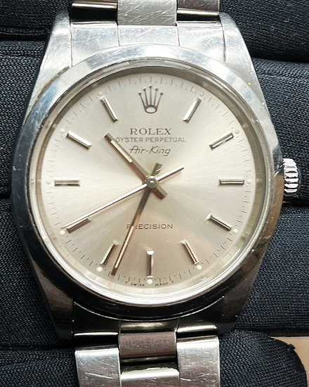 Rolex Air-King 34MM Silver Dial Oyster Bracelet (14000)