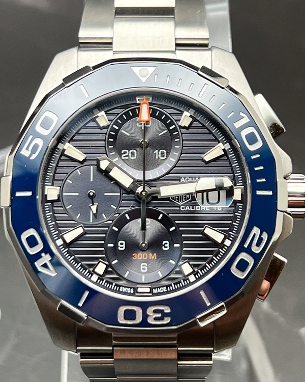 2022 TAG Heuer Aquaracer 300M 43MM Steel Blue Dial (CAY211B.BA0927)