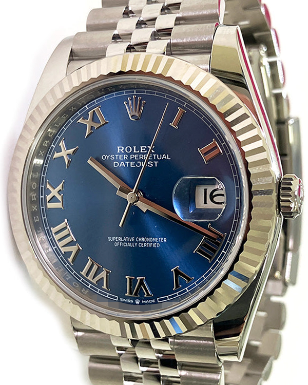 2024 Rolex Datejust 41MM Blue Dial Jubilee Bracelet (126334)